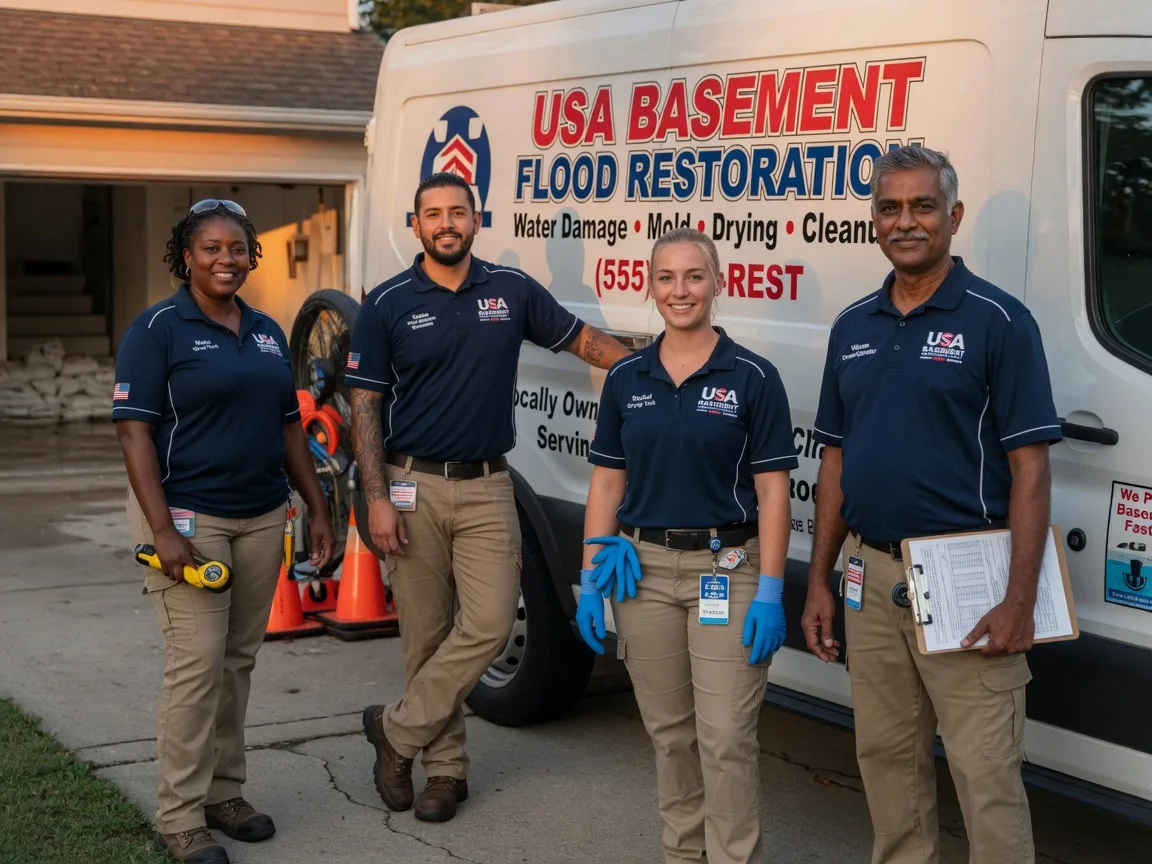 Basement Flood Cleanup company in Prairie Farm, WI